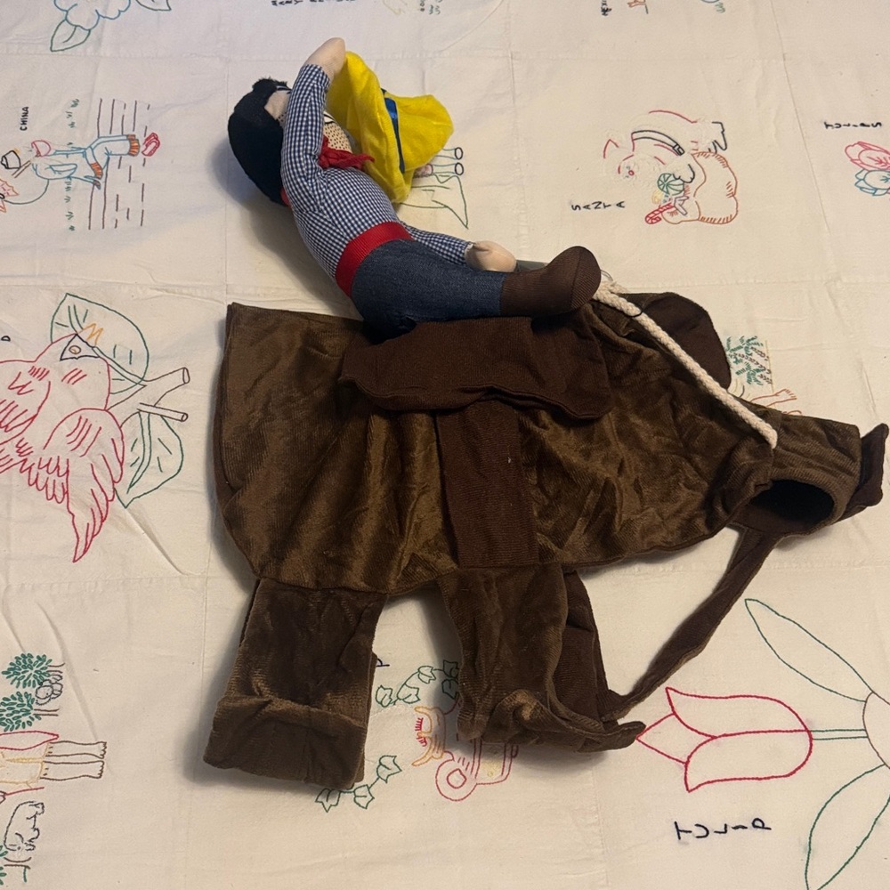 Dog Halloween Costume”Cowboy Rodeo Rider” - Picture 9 of 9